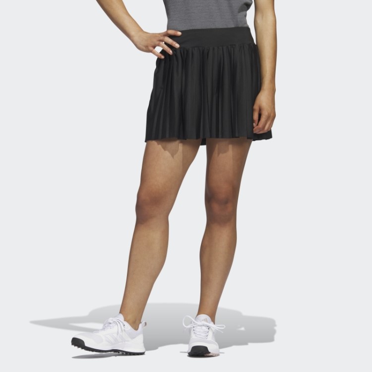 Short De Golfe Plissado Adidas Ultimate365 Tour Preto De 15 Polegadas