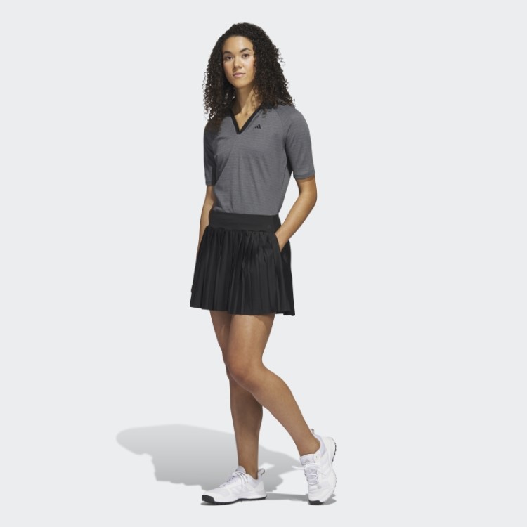 Saia De Golfe Plissada Adidas Ultimate365 Tour Preta De 15 Polegadas
