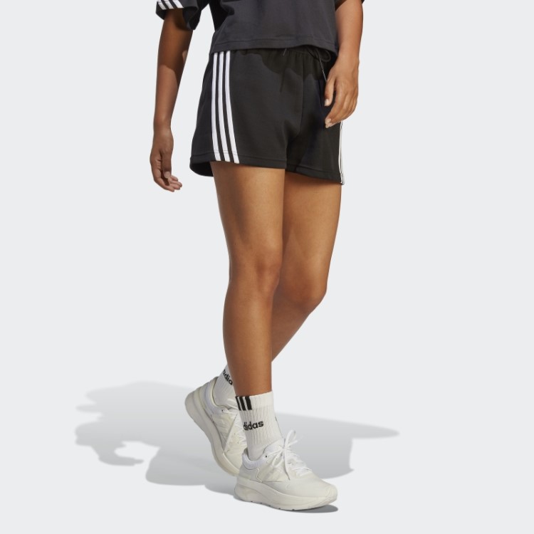 Future Icons Short Com As Três Listras Preto Adidas