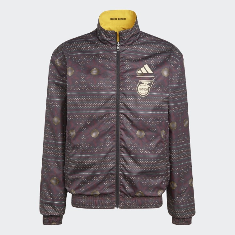 Jamaica Hino Jaqueta Reversível Ouro Adidas