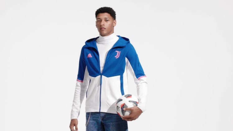 Jaqueta Juventus Hino Royal Adidas