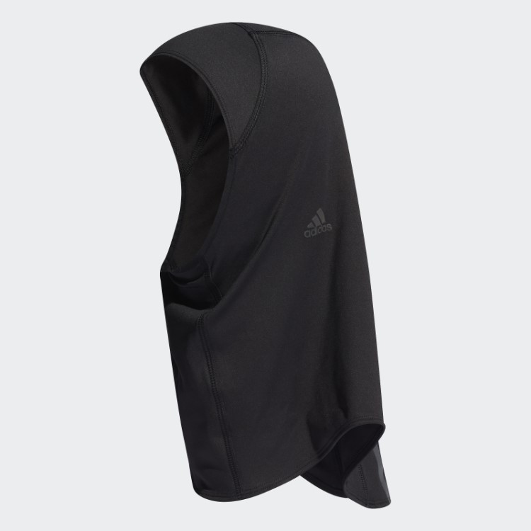 Adidas Run Icons 3 Listras Esporte Hijab Preto