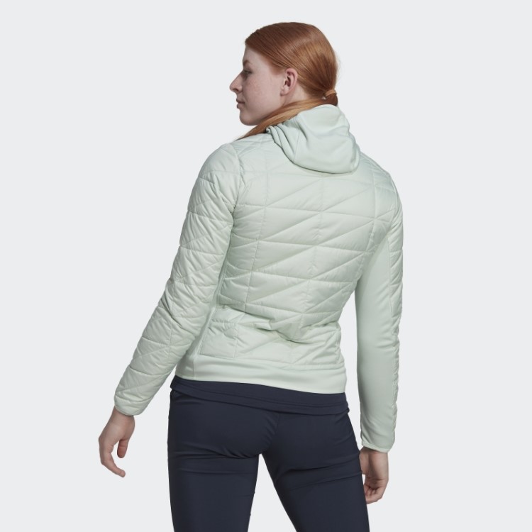 Jaqueta Terrex Multi Primegreen Com Isolamento Híbrido Verde Adidas
