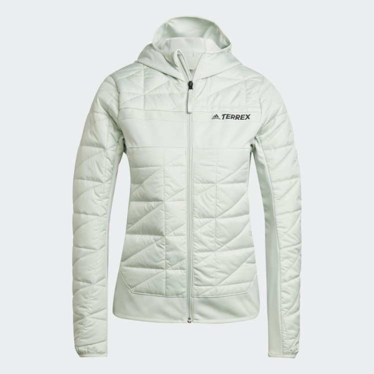 Jaqueta Terrex Multi Primegreen Com Isolamento Híbrido Verde Adidas
