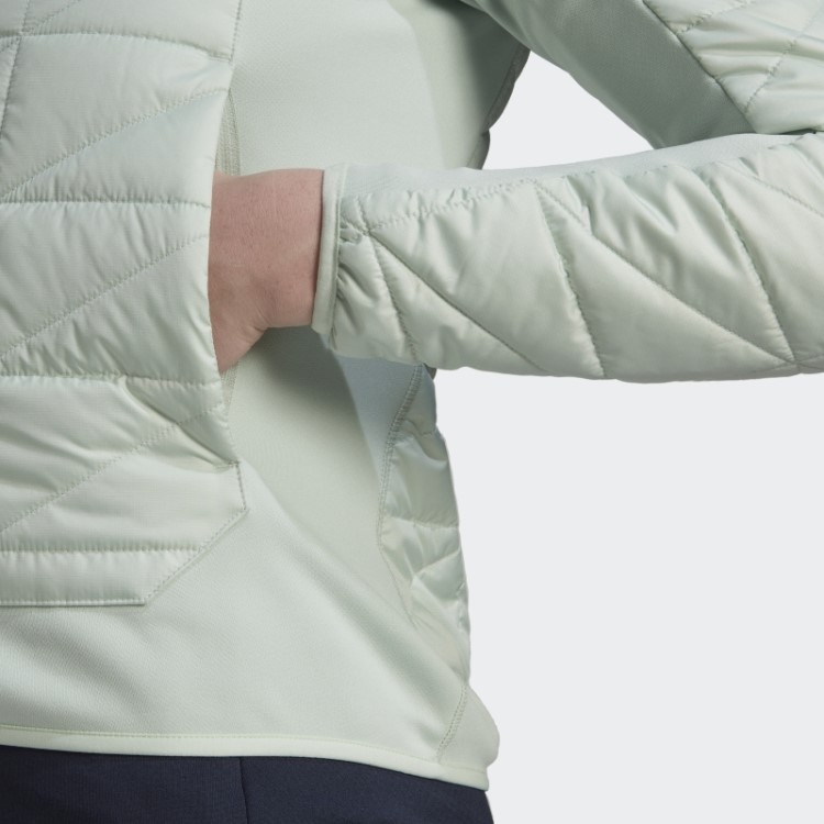 Jaqueta Terrex Multi Primegreen Com Isolamento Híbrido Verde Adidas