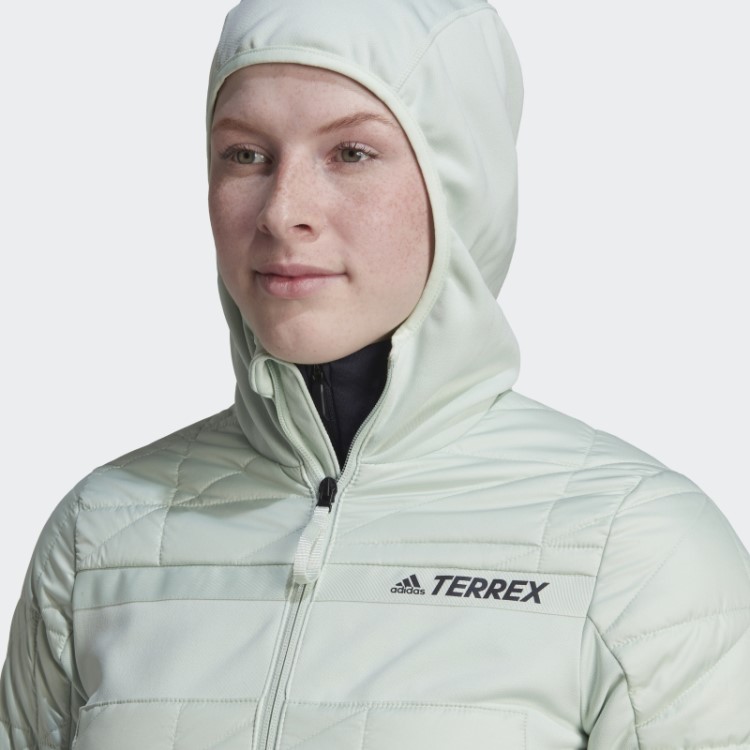 Jaqueta Terrex Multi Primegreen Com Isolamento Híbrido Verde Adidas