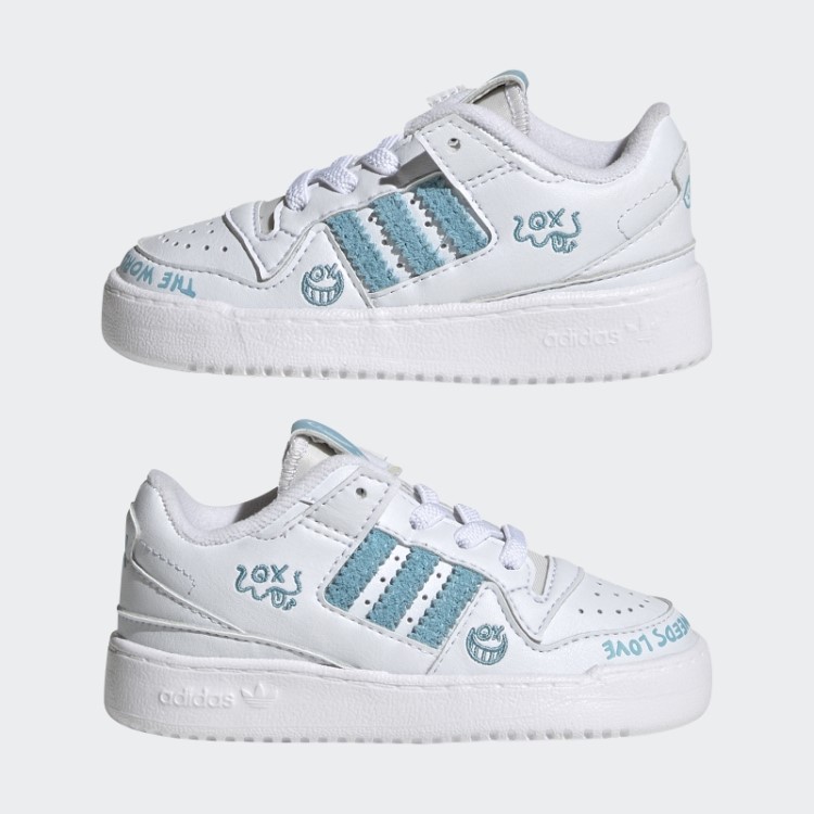 Forum Tênis Baixo Adidas Branco