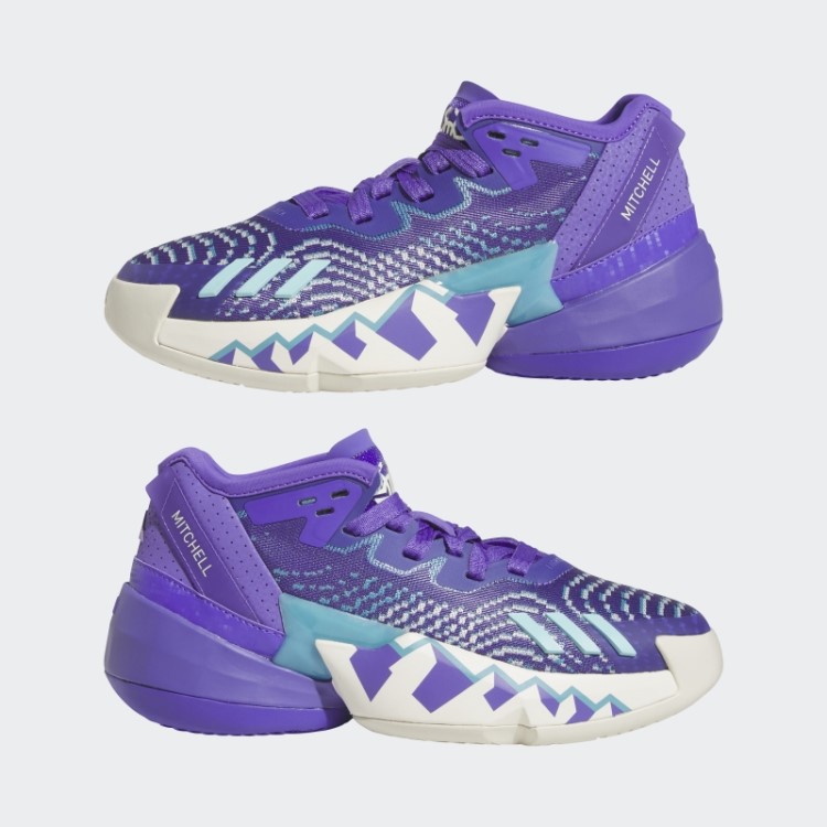 Vestir. Edição #4 Tênis De Basquete Adidas Purple Rush