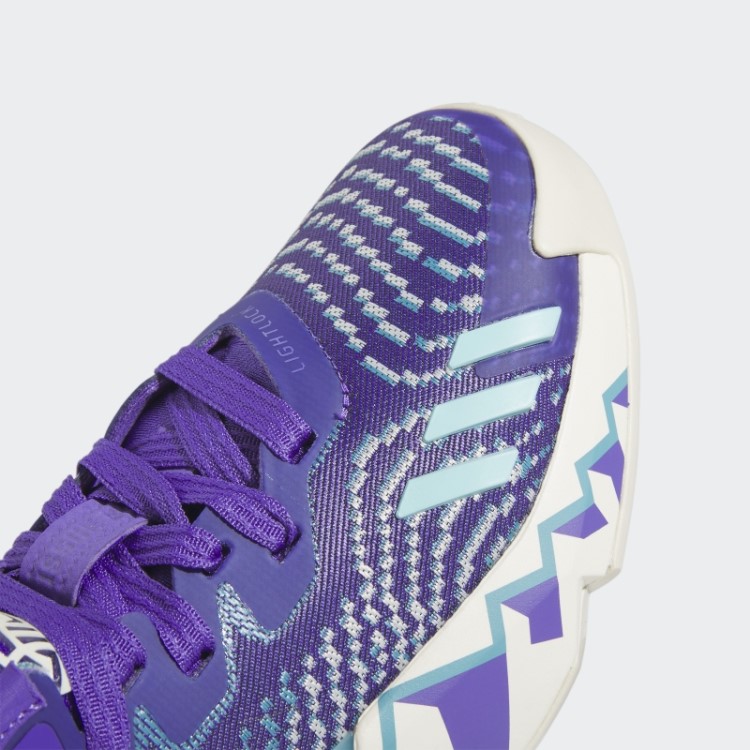 Vestir. Edição #4 Tênis De Basquete Adidas Purple Rush