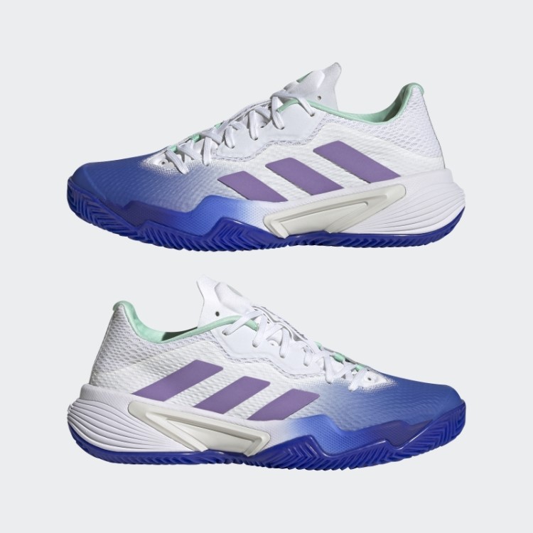 Tênis Azul Barricade Quadra De Saibro Adidas