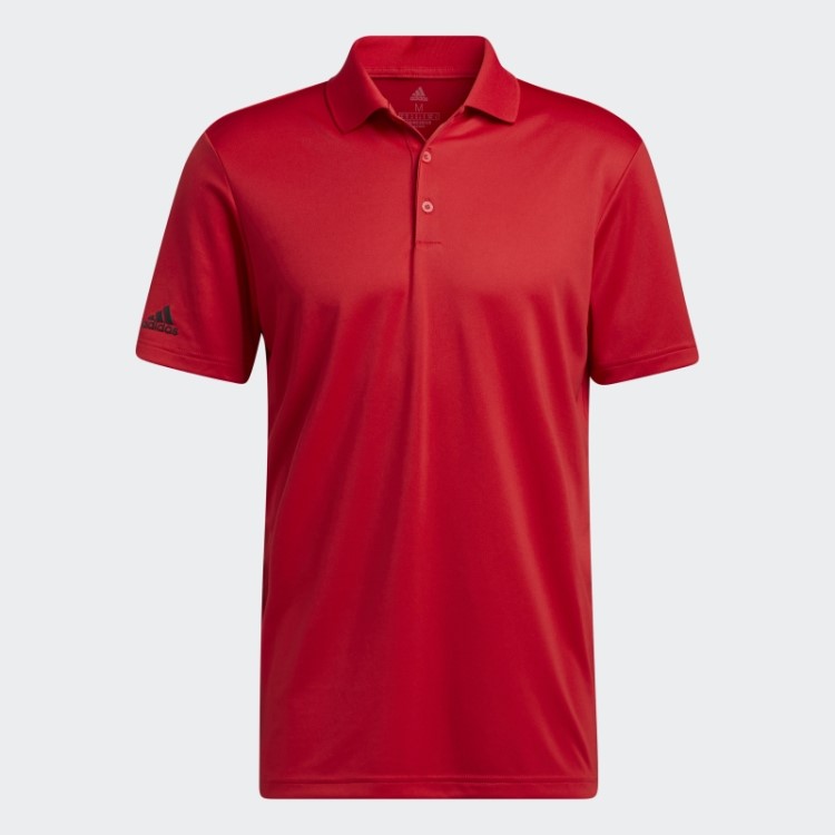 Camisa Polo Vermelha Adidas Performance Primegreen