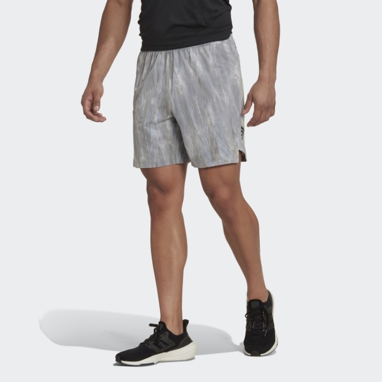 Shorts Adidas Workout Spray Dye Prata