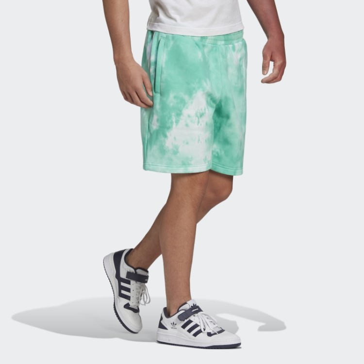 Short Adidas Adicolor Essentials Trefoil Verde Alta Resolução