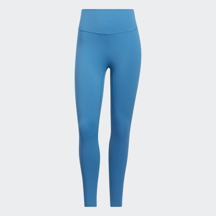 Leggings Adidas Yoga Luxe Studio 7/8 Craft Azul Quente