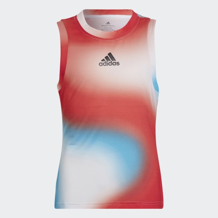 Regata De Jogo De Tênis Branca Adidas Melbourne