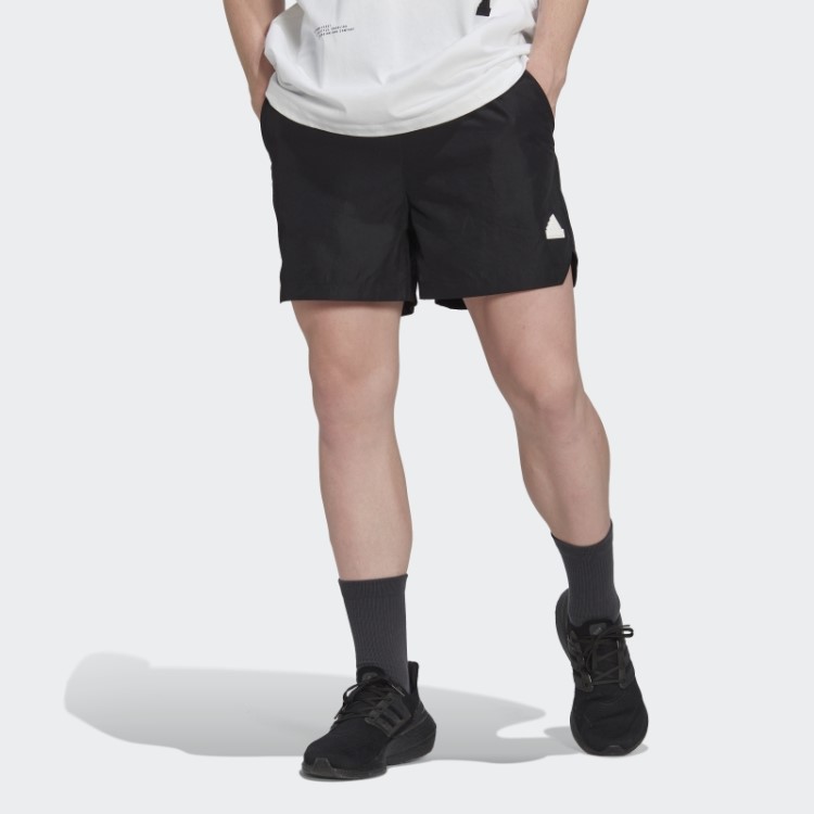 Shorts Tecnológicos Adidas Black Fashion