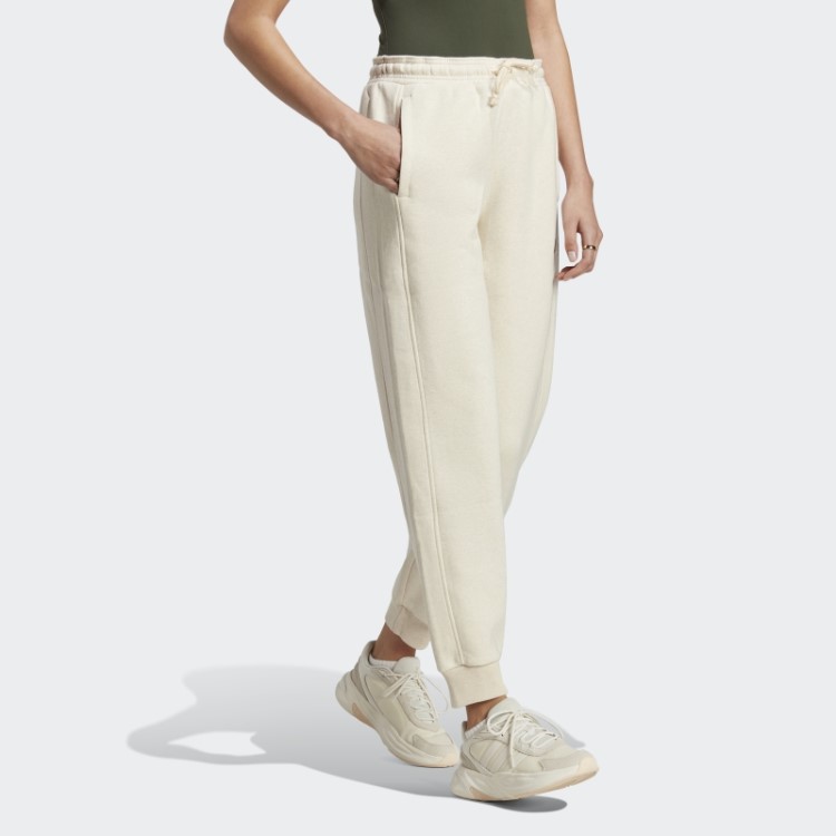 Calça De Lã Adidas All Szn Ecru Matiz Mel
