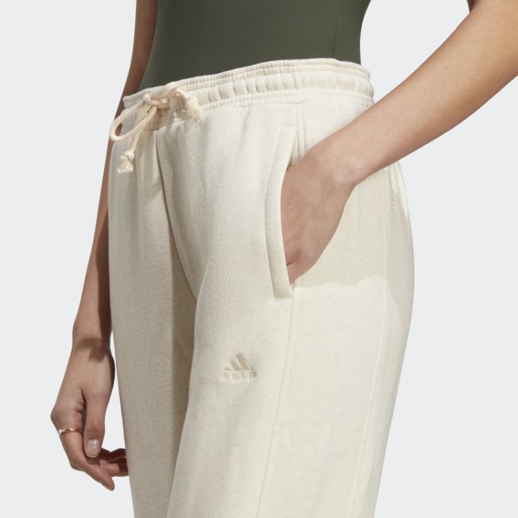 Calça De Lã Adidas All Szn Ecru Matiz Mel