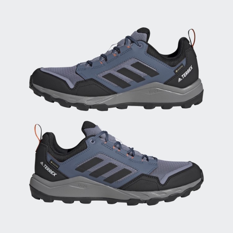 Tênis De Corrida Tracerocker 2.0 Gore-tex Prateado Violeta Adidas