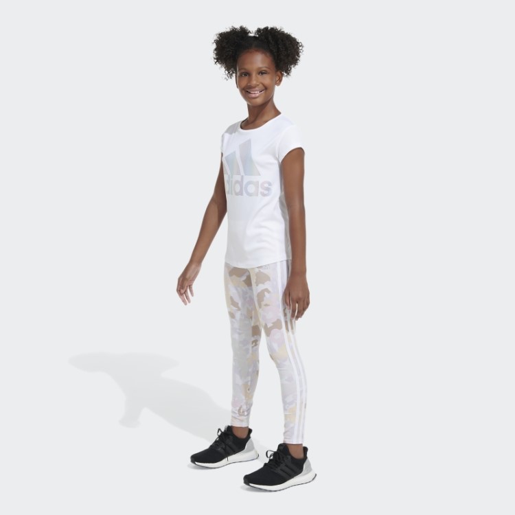 Aop 7 8 Algodão Justo Branco Adidas