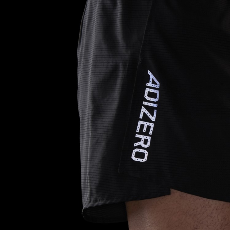 Bermuda Dividida Adizero Preta Adidas
