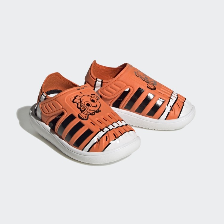 Adidas Branco Encontrando Nemo Moda Sandálias De Verão Fechadas