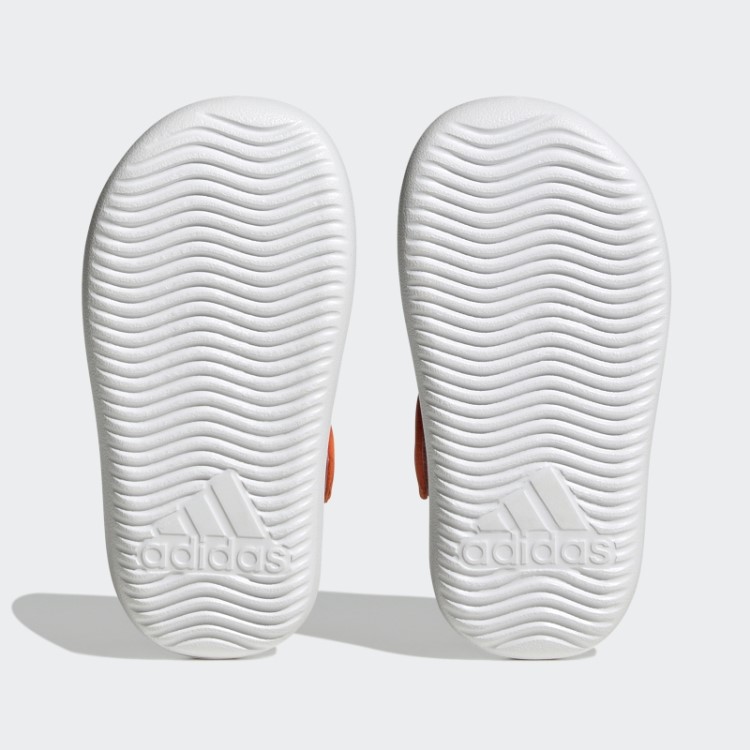 Adidas Branca Encontrando Nemo Sandálias De Verão Fechadas Elegantes