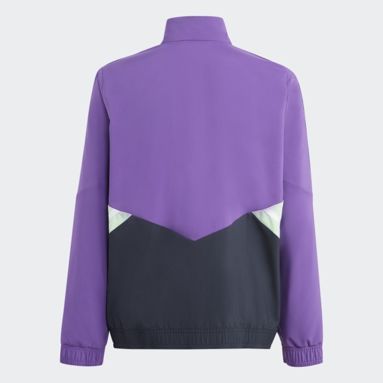 Roxo Real Madrid Condivo 22 Apresentação Faixa Top Adidas