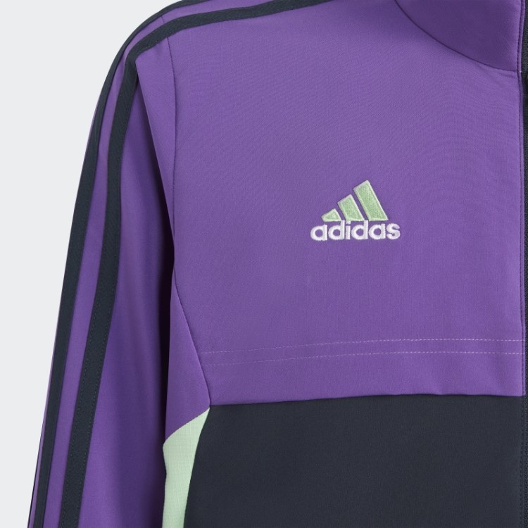 Roxo Real Madrid Condivo 22 Apresentação Faixa Top Adidas