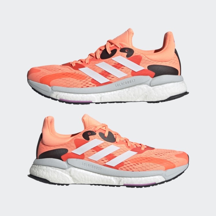 Tênis Adidas Solarboost 4 Feixe Laranja