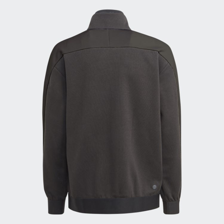 Top Preto Tiro Terno De Malha Adidas