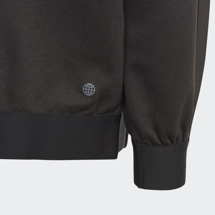 Top Preto Tiro Terno De Malha Adidas