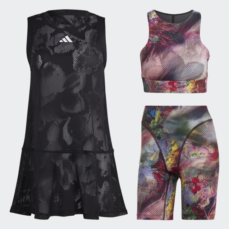 Vestido De Tênis Melbourne Preto Adidas