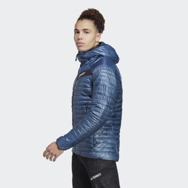 Jaqueta Com Capuz Adidas Techrock Para O Ano Todo Em Aço
