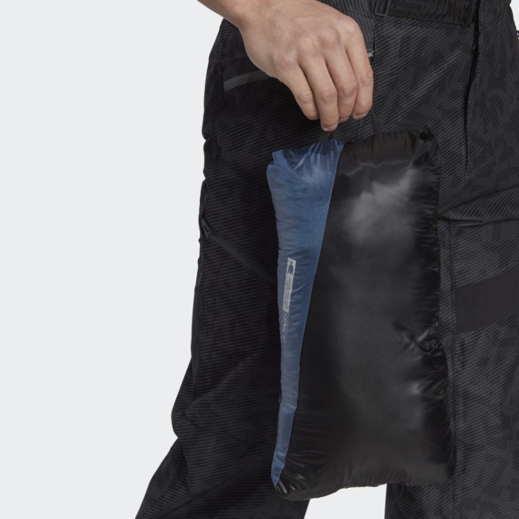 Jaqueta Com Capuz Adidas Techrock Para O Ano Todo Em Aço