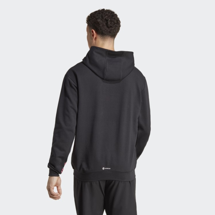 Projetado Para Treinar Pro Series Hiit Hoodie Com Curadoria De Cody Rigsby Adidas Black