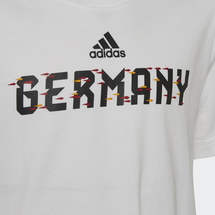 Camiseta Branca Adidas Fifa World Cup 2022 Alemanha