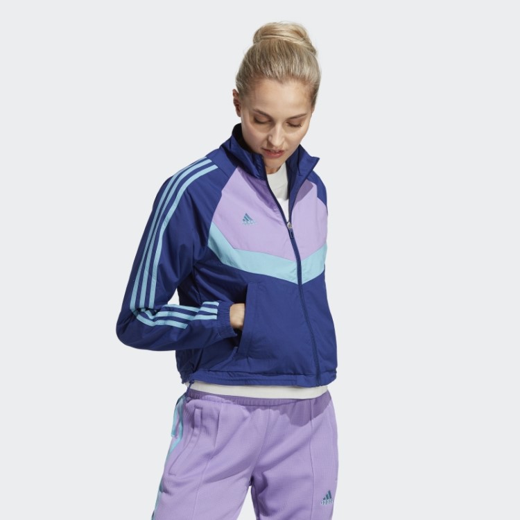 Jaqueta Tecido Azul Vitória Adidas