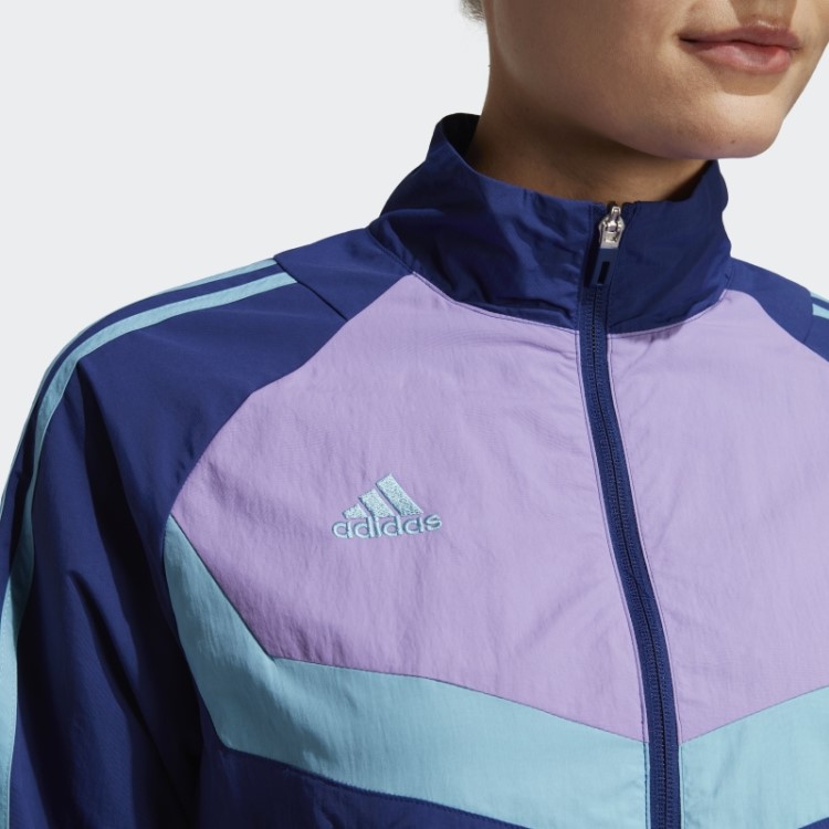 Jaqueta Tecido Azul Vitória Adidas