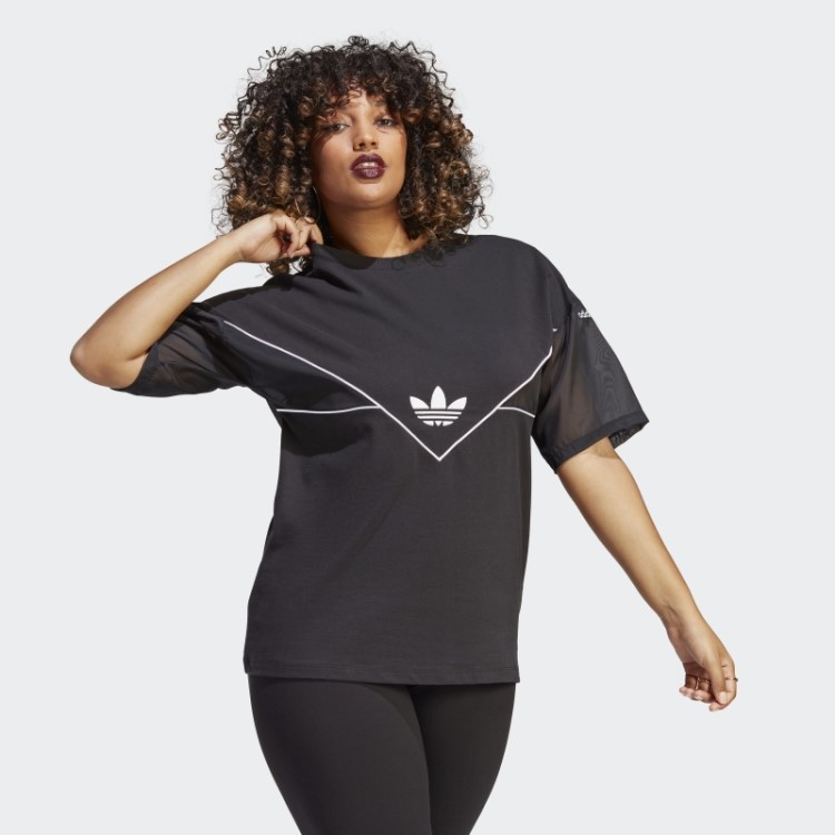 Camiseta Preta Adidas Originais