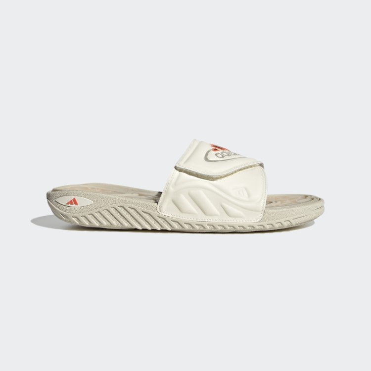 Slides Reptossage Adidas Branco