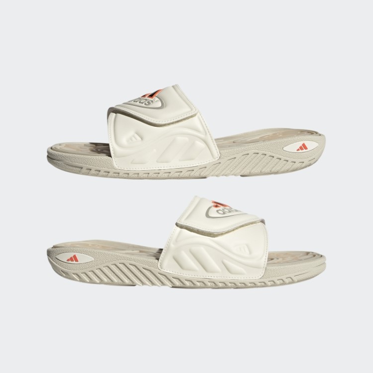 Slides Reptossage Adidas Branco