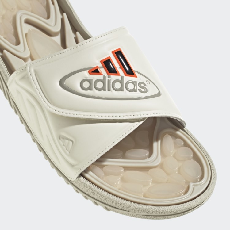 Slides Reptossage Adidas Branco