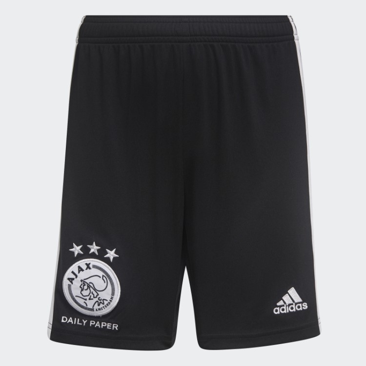 Adidas Black Ajax Amsterdam X Daily Paper 22/23 Terceiro Shorts