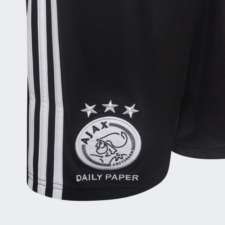 Adidas Black Ajax Amsterdam X Daily Paper 22/23 Terceiro Shorts