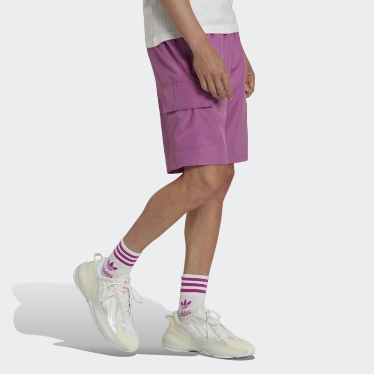 Bermuda Cargo Lilás Adidas Hyperreal