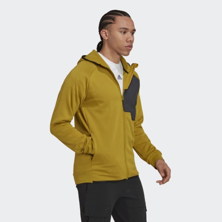 X-city Moletom Com Zíper Completo Adidas Olive