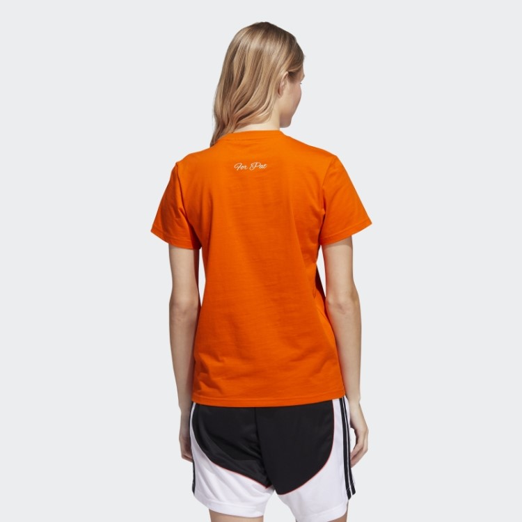 Camiseta Laranja Ace Fdtn Da Adidas