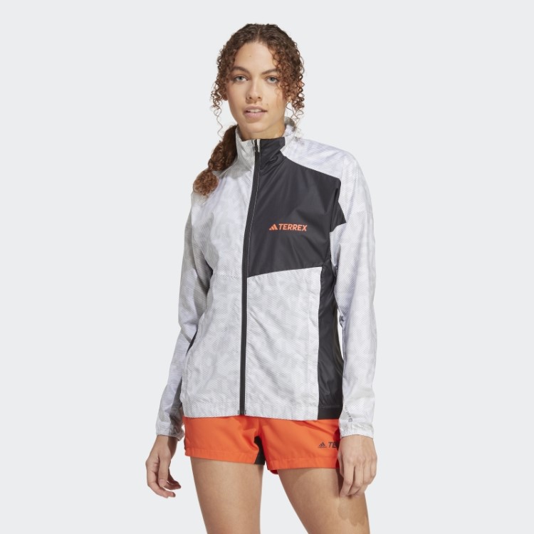 Casaco Terrex Branco Para Trail Running Adidas
