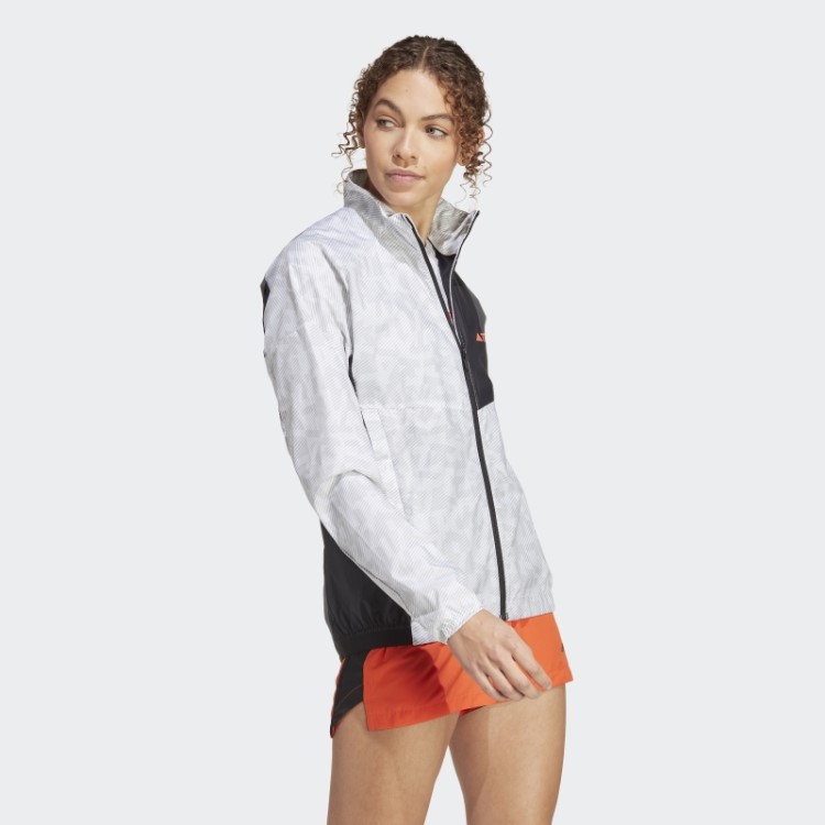 Blusão Fashion Adidas Terrex Trail Running Cinza